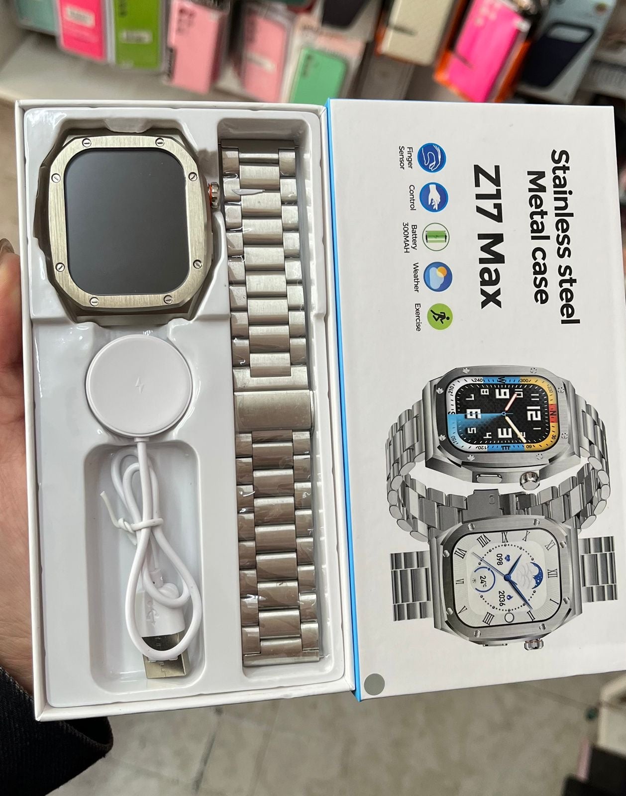 ⌚🔥 Smart Watch Z17 Max Premium — Elegancia y Tecnología en tu muñeca