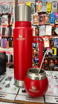 Termo Térmico + Mate y Bombilla Estilo Stanley