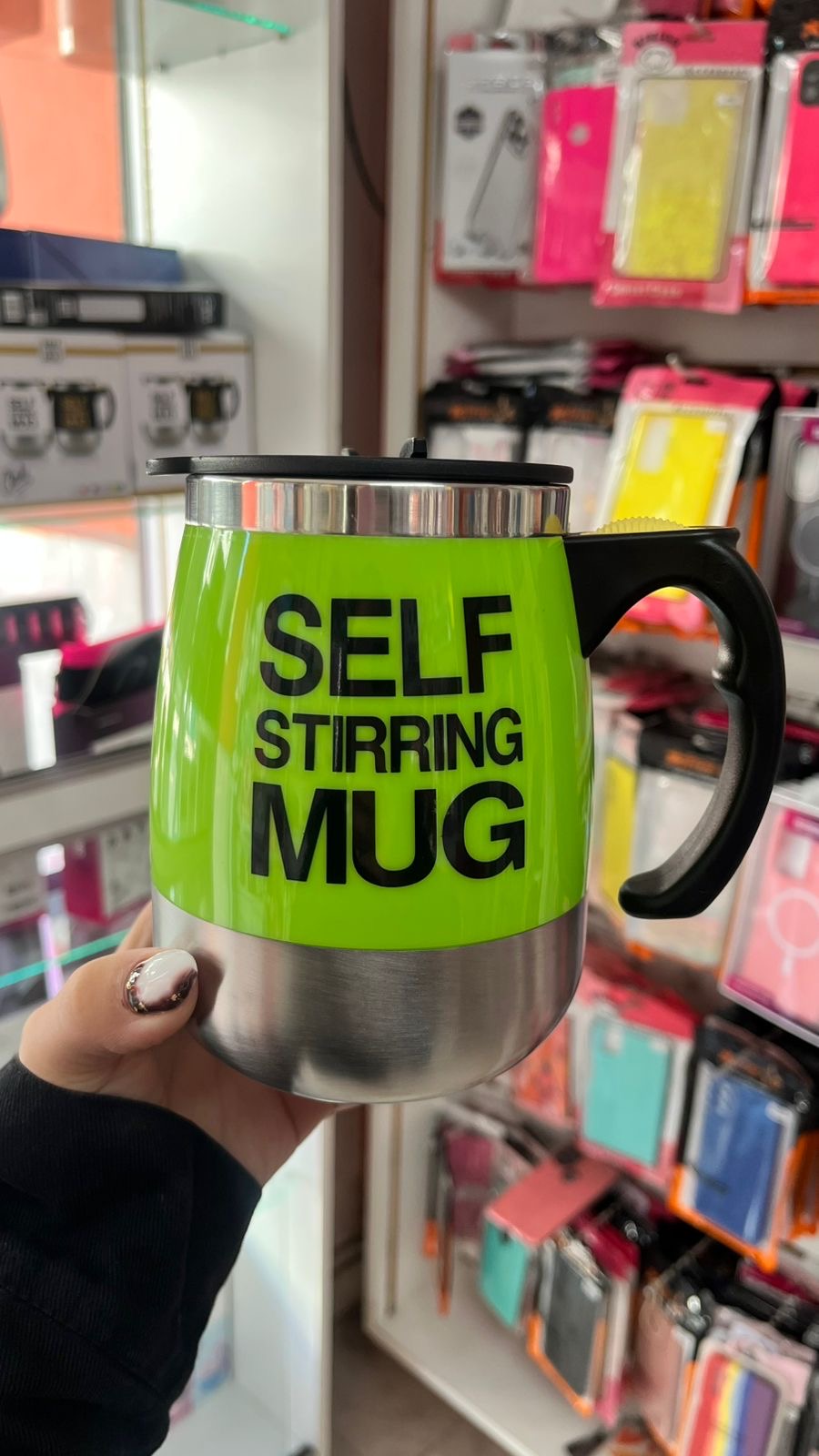☕ Taza Batidora Automática Self Stirring Mug