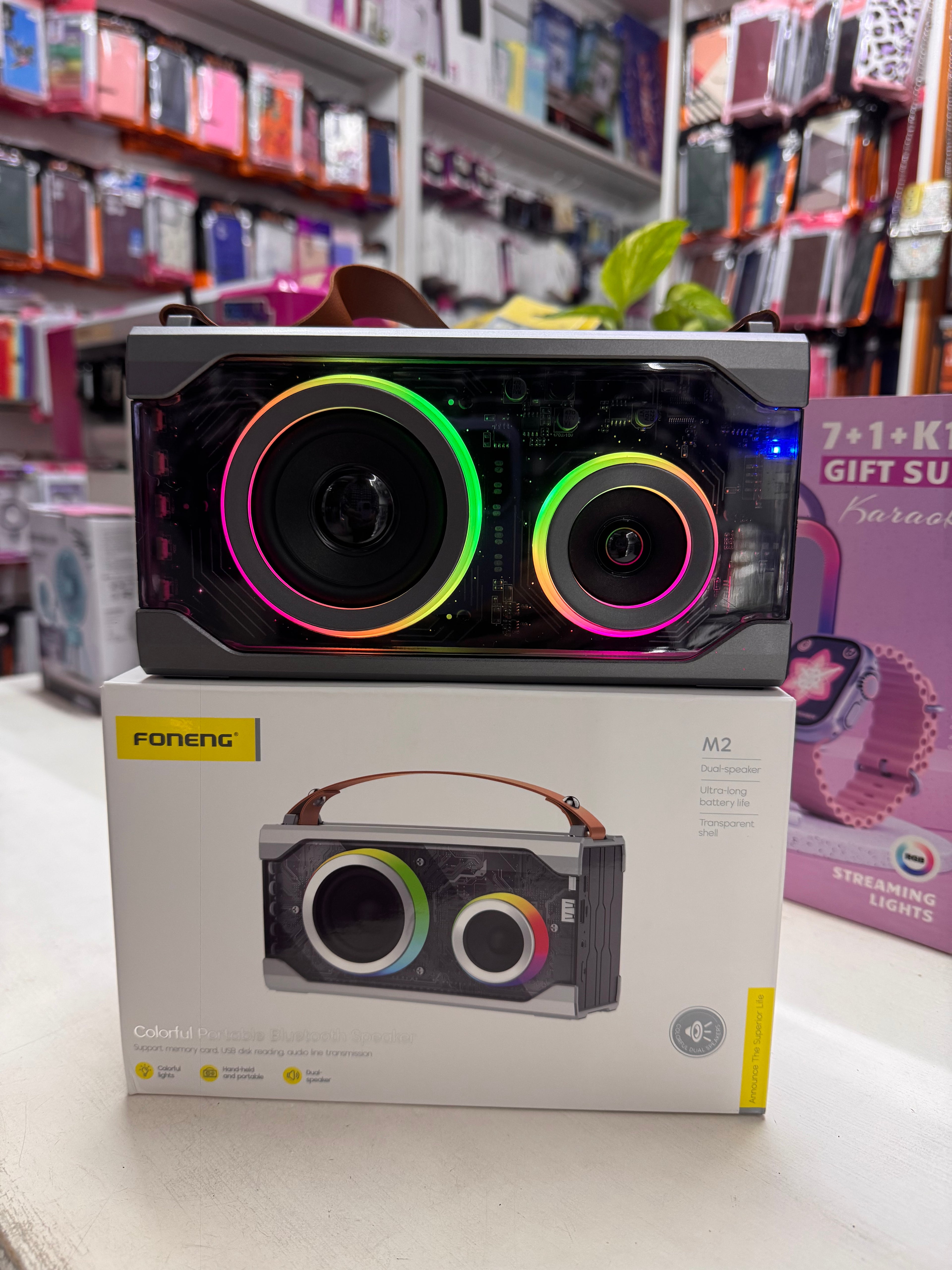 🔊 PARLANTE BLUETOOTH FONENG M2