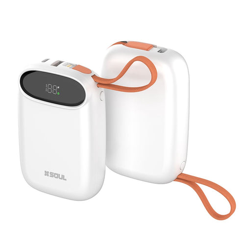 Power Bank 10.000mAh con Display Digital | Carga Rápida Portátil