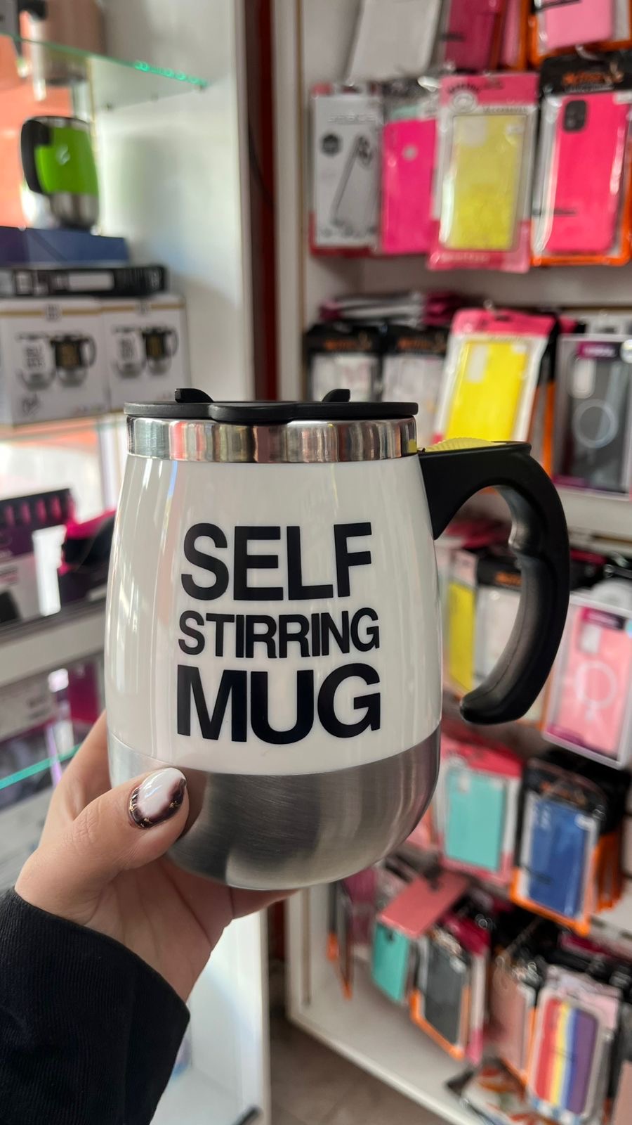 ☕ Taza Batidora Automática Self Stirring Mug