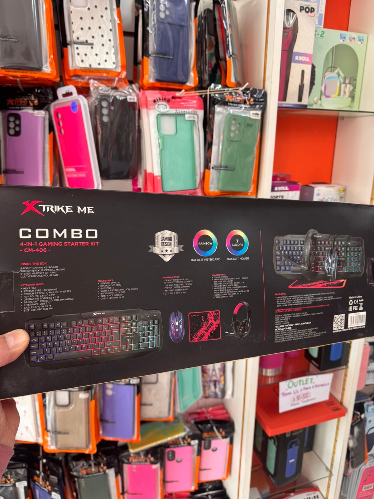 🎮 KIT GAMER 4 EN 1 XTRIKE ME + MICRÓFONO DE REGALO 🔥 | Armá tu Setup Completo