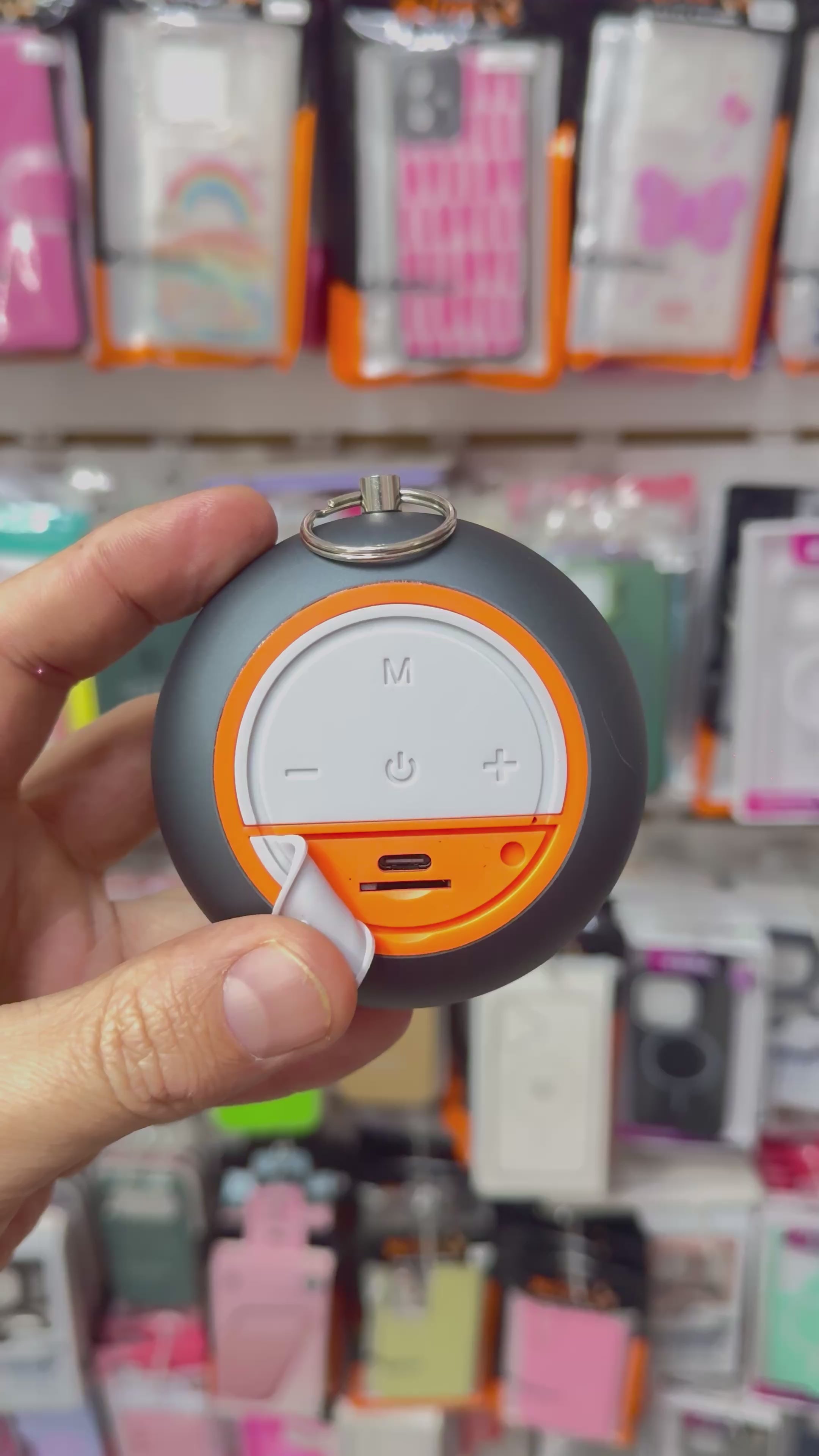 Parlante Bluetooth Foneng Metal Speaker Resistente al Agua